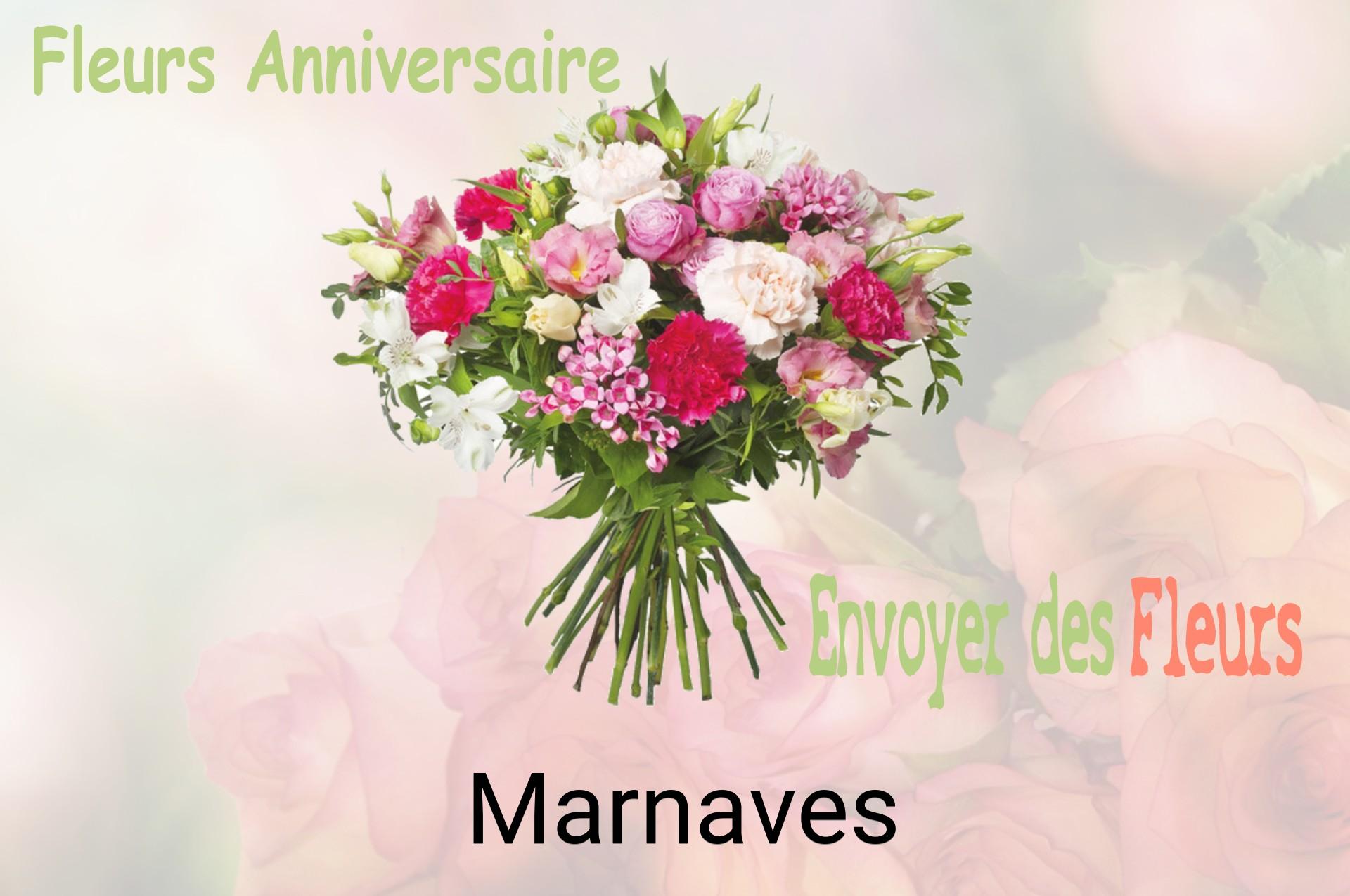 Bouquet de fleurs d’anniversaire livré à Marnaves
